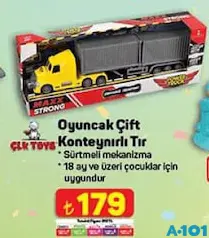 ÇLK TOYS OYUNCAK ÇİFT KONTEYNIRLI TIR